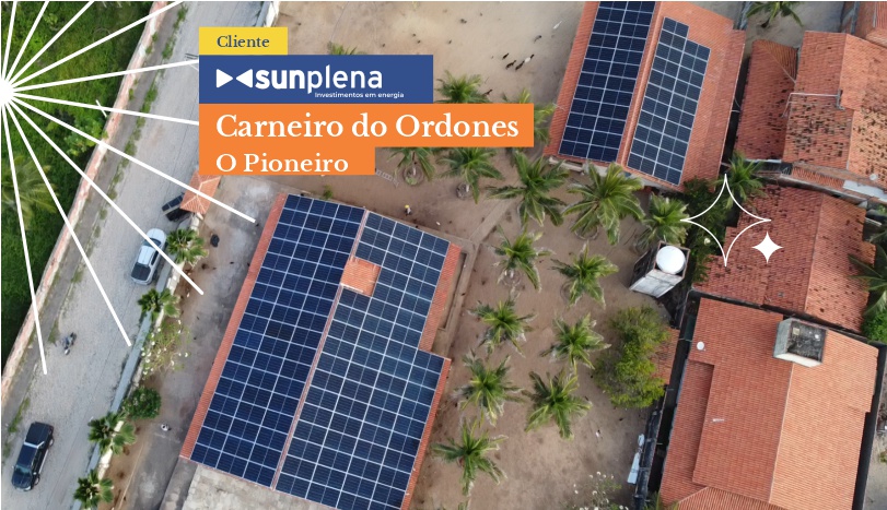 energia  Solar em Fortaleza com a Sunplena. Cliente Carneiro do Ordones